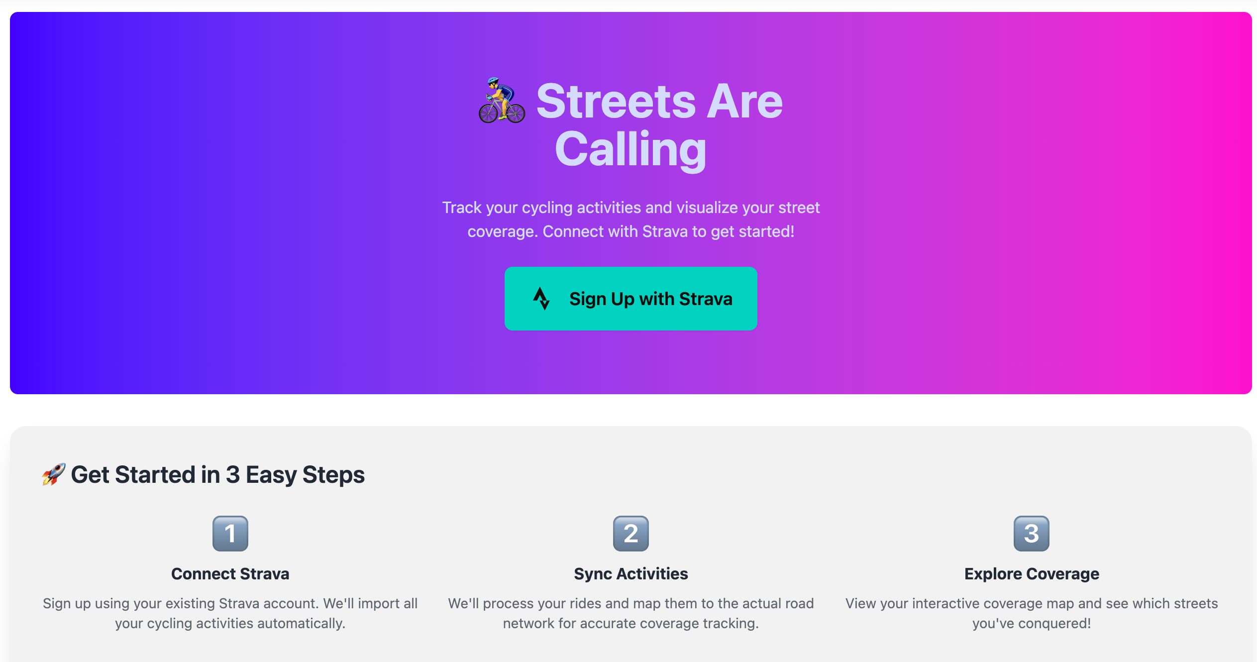 Seamless Strava Integration screenshot